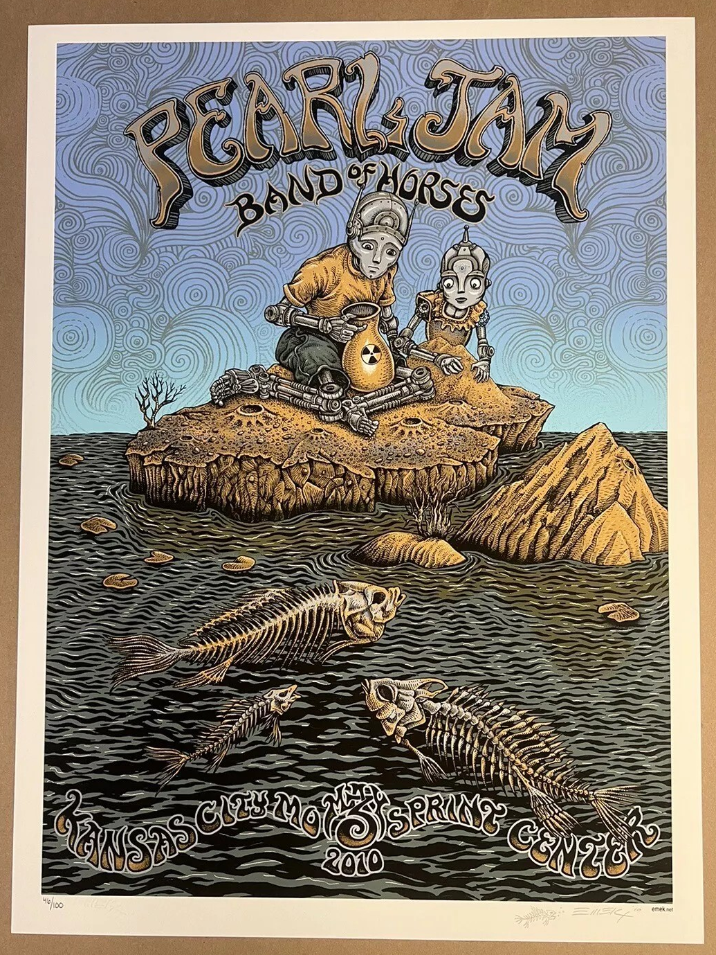 Emek Archive of Arrrght Pearl Jam Band of Horses Nuclear Kids 2010